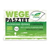 Lentil and pumpkin pâté with black cumin ORGANIC 200 g - BIO PLANET